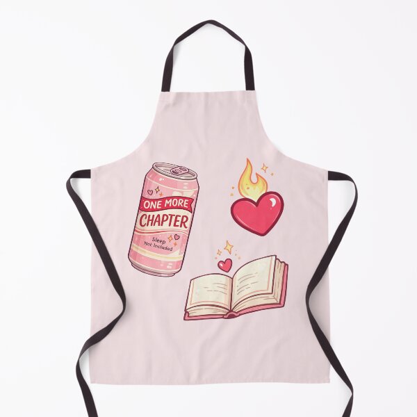Item preview, Romance Reader Sticker Pack – One More Chapter, Fiery Heart & Open Book designed and sold by SnugbugStudios.