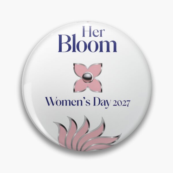 Item preview, Her Bloom Women's Day 2027 Spring Special logo set designed and sold by Creative88Art.