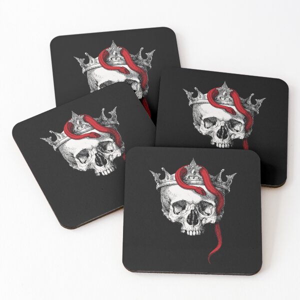 Item preview, Skull Crowned with Snakes and Flowers designed and sold by The Common Tee.
