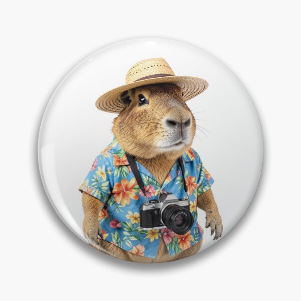 Item preview, The Globe-Trotting Capybara designed and sold by Pabello16.