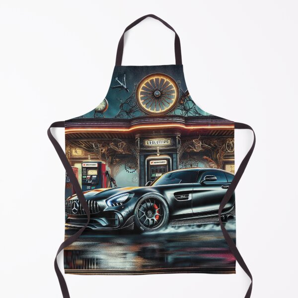 Item preview, Black Mercedes-AMG GT wall art designed and sold by Random Designs.