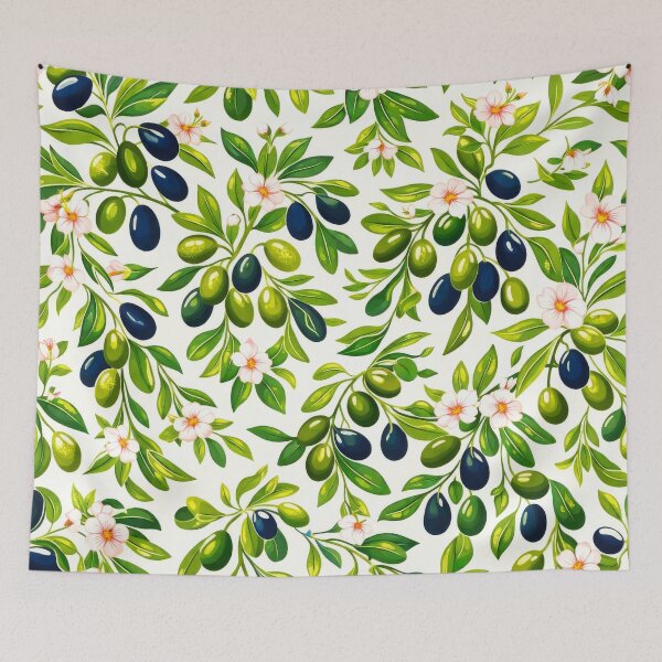 Item preview, Olives Pink Hibiscus Tropical Island Flowers designed and sold by scicilysimonee.
