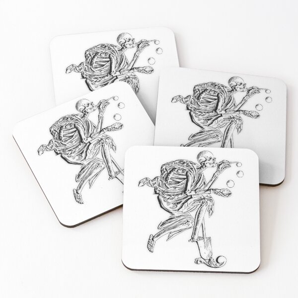 Item preview, Skeleton blowing bubbles designed and sold by anibex.