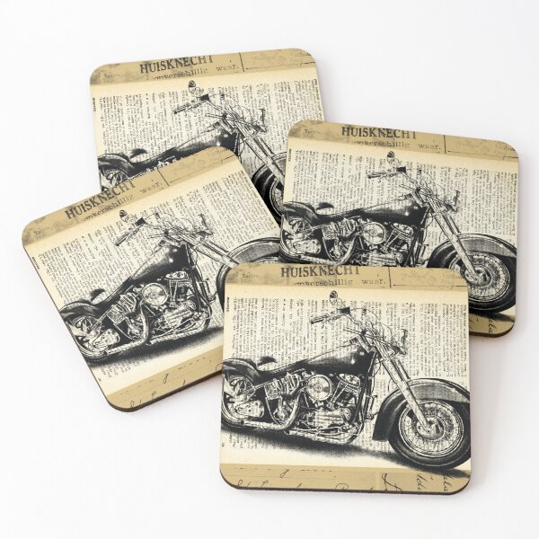 Item preview, Vintage Motorcycle Wall Art – Classic Bike Garage Decor | Biker Gift, Man Cave Poster designed and sold by art2print.
