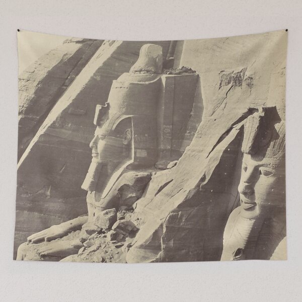 Item preview, 'Abou Simbel, Nubia' by Francis Frith, 1857 designed and sold by AnimaliaStar.