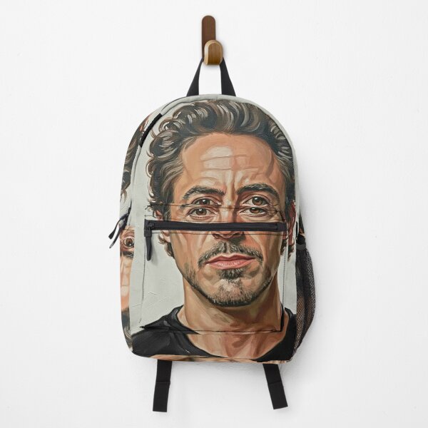 Item preview, The Genius Architect: Robert Downey Jr. Masterful Impasto Portrait designed and sold by Art's Diner.
