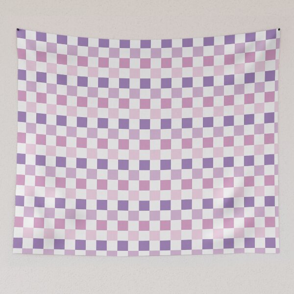 Item preview, Lavender Checker designed and sold by ShopWanda.