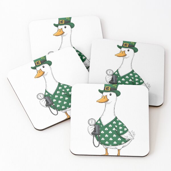 Item preview, St Patricks Running Duck designed and sold by KroghDs.