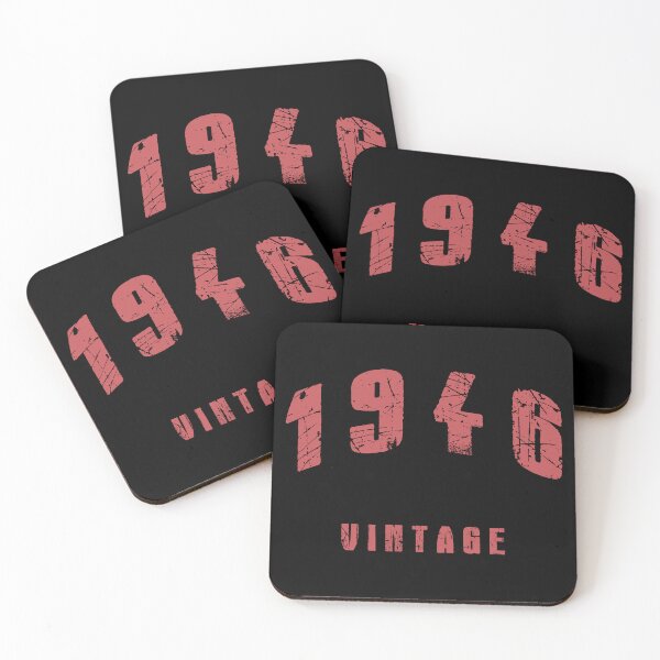 Item preview, Vintage 1946 80th Birthday designed and sold by thepixelgarden.
