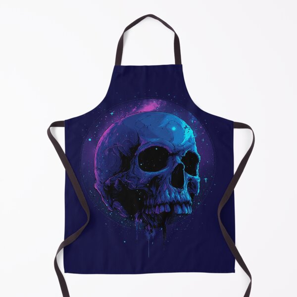 Item preview, Cosmic Skull – Blue and Violet Energy designed and sold by CreatureAnimals.