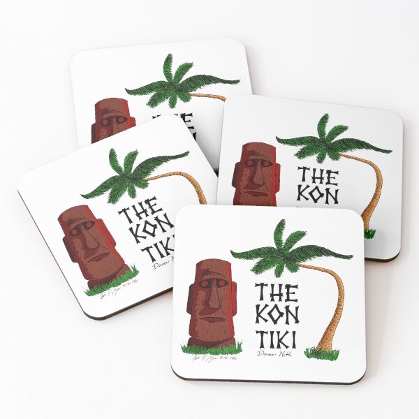Item preview, The Kon Tiki Dover designed and sold by Atomic Anachronism Art!.