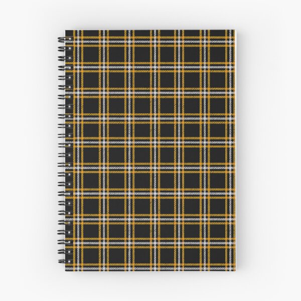 Item preview, Boston Bruins plaid tartan  designed and sold by Broken Antler Designs .