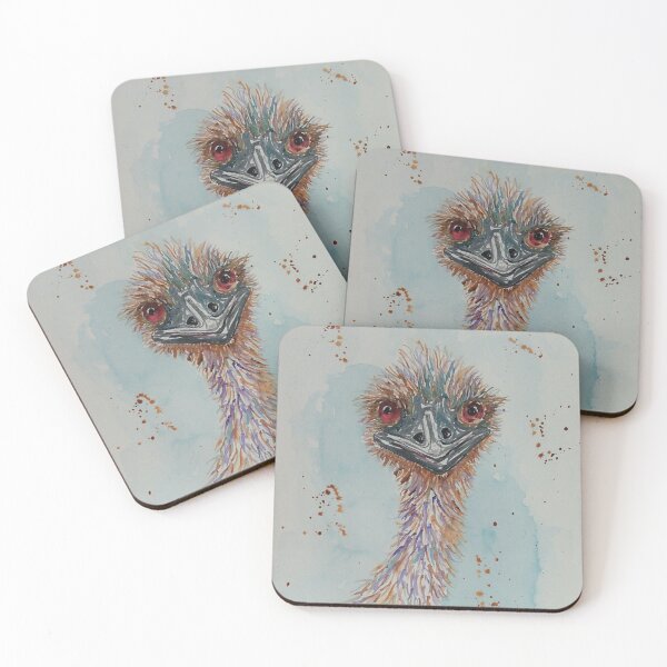 Item preview, Australian Emu - bird art  designed and sold by Garry Greenwood.