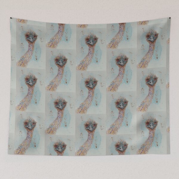 Item preview, Australian Emu - bird art  designed and sold by Garry Greenwood.