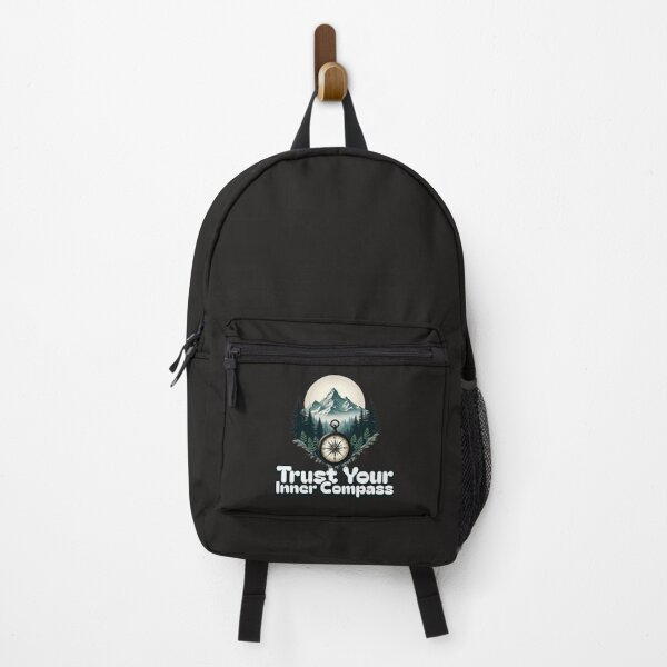 Item preview, Trust Your Inner Compass - Compass Hiking designed and sold by SNW-Collective.