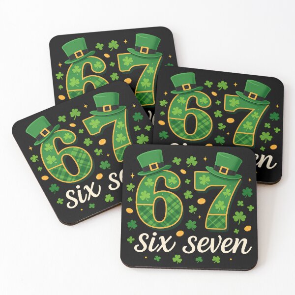 Item preview, Funny 6 7 Meme Shamrock - Six Seven St Patrick’s Day designed and sold by ZBIFBOUETLA.