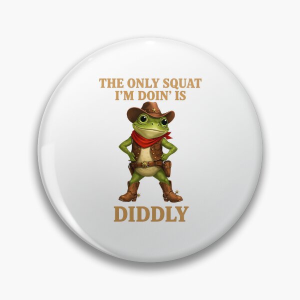 Item preview, Copy of The Only Squat I’m Doin’ Is Diddly Squat designed and sold by gear-posters.