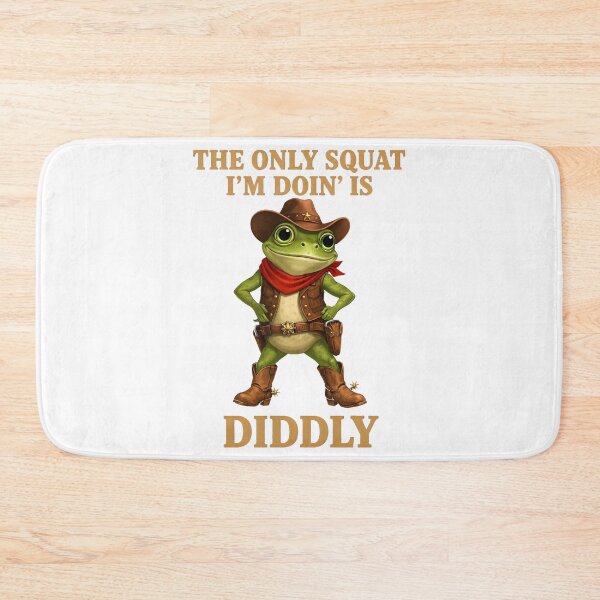 Item preview, Copy of The Only Squat I’m Doin’ Is Diddly Squat designed and sold by gear-posters.