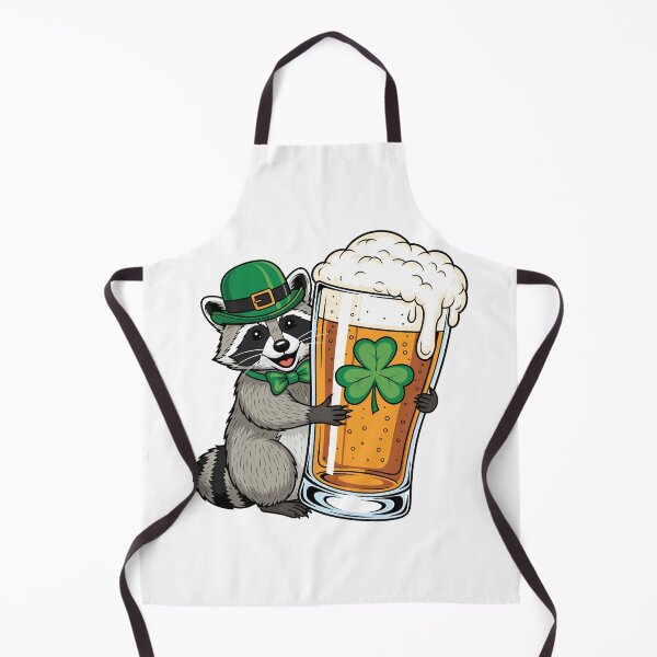 Item preview, St Patricks Day Beer Raccoon designed and sold by KroghDs.