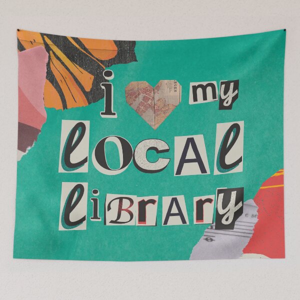 Item preview, i love my local library designed and sold by careofjacks.