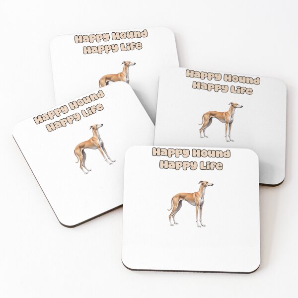 Item preview, Happy Hound Happy Life designed and sold by NatureUnleashed.