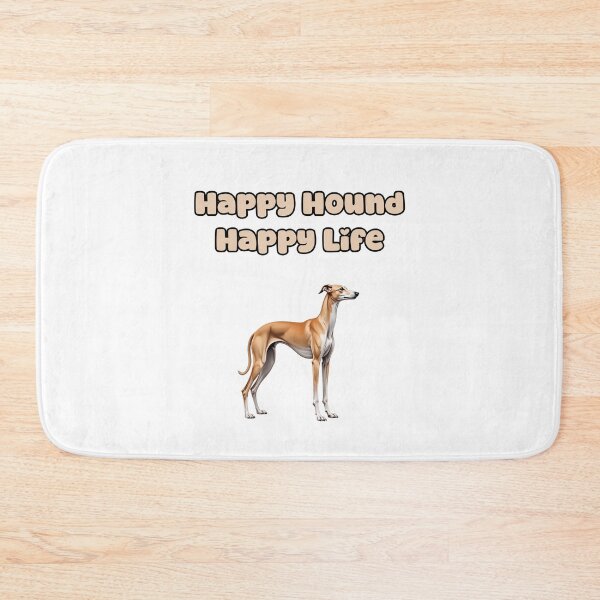 Item preview, Happy Hound Happy Life designed and sold by NatureUnleashed.