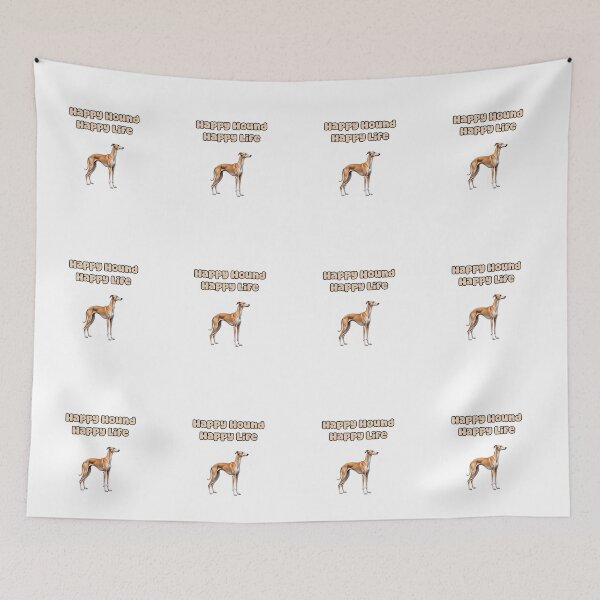 Item preview, Happy Hound Happy Life designed and sold by NatureUnleashed.