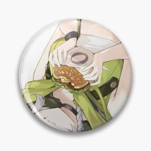 Item preview, Zenless Zone Zero Anby Eating Burger Upside Down designed and sold by KomiArts.