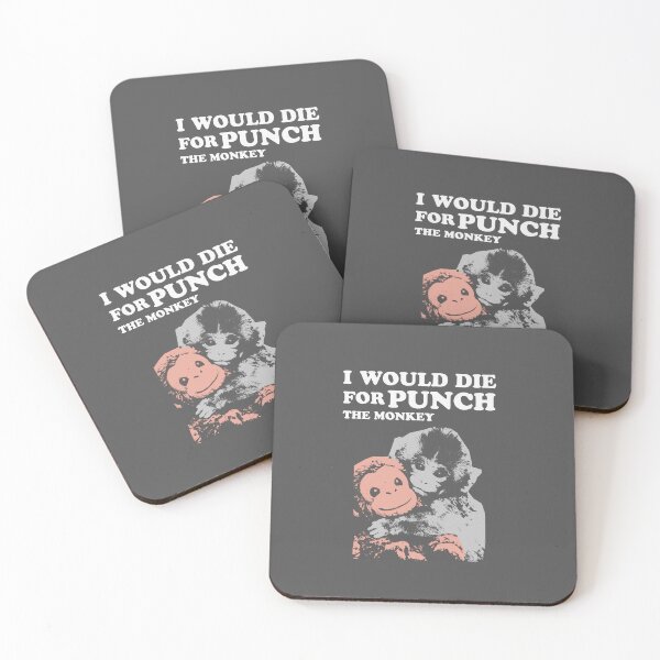 Item preview, I Would Die for Punch the Monkey designed and sold by JablesCreates.