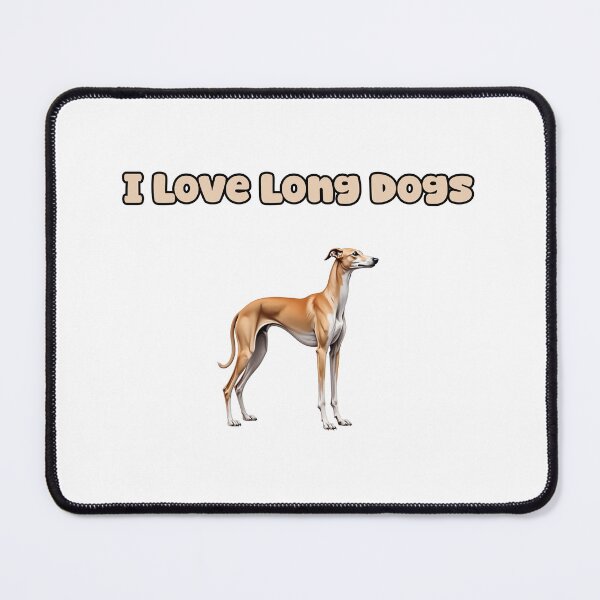 Item preview, I Love Long Dogs designed and sold by NatureUnleashed.