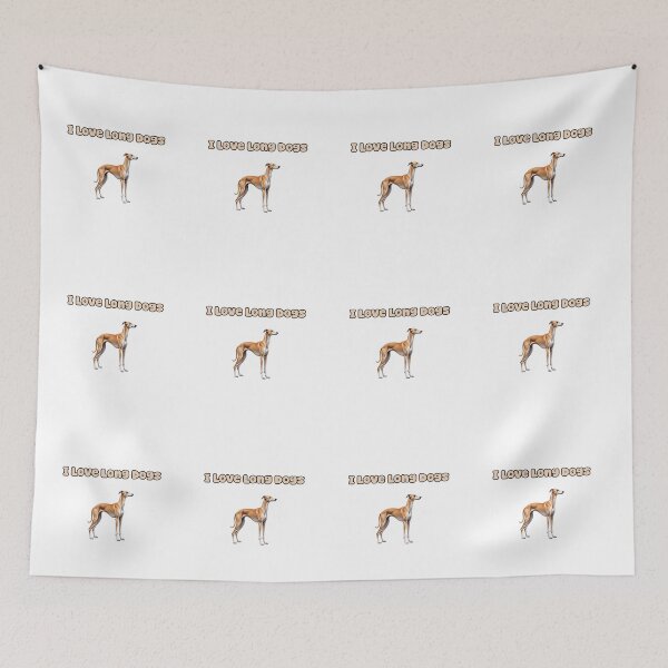 Item preview, I Love Long Dogs designed and sold by NatureUnleashed.