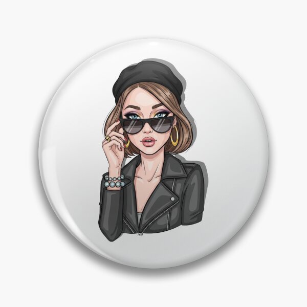 Item preview, Beautiful Girl with Modern Makeup – Trendy Digital Art Design designed and sold by Top Seller  Reviews  ⭐⭐⭐⭐⭐.
