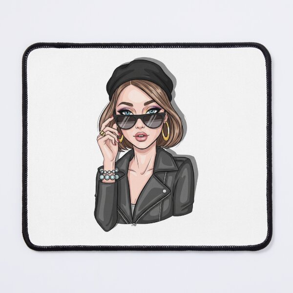 Item preview, Beautiful Girl with Modern Makeup – Trendy Digital Art Design designed and sold by Top Seller Reviews ⭐⭐⭐⭐⭐.