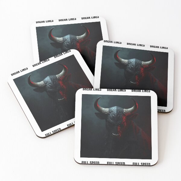 Item preview, Break Lines Bull Streetwear T-Shirt – Dark Minimal Design designed and sold by Per i vostri amici a quattro zampe, e non solo .