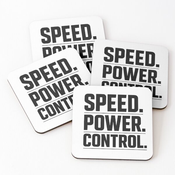 Item preview, Speed Power Control Soccer Shirt – Football Training Motivation Tee designed and sold by BuiltFor90.