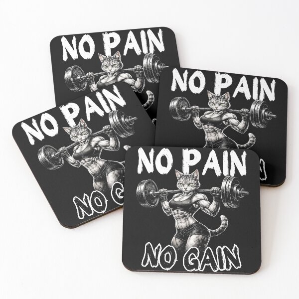 Item preview, No Pain No Gain designed and sold by MixedVibes Co..
