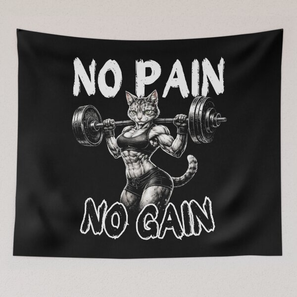 Item preview, No Pain No Gain designed and sold by MixedVibes Co..