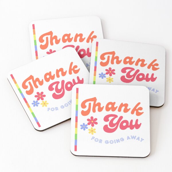 Item preview, Thank You For Going Away designed and sold by LibrarianLauren.
