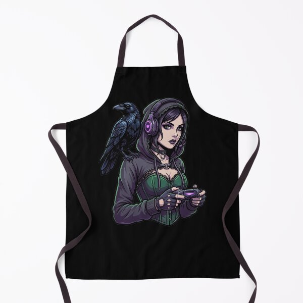 Item preview, Gothic girl who plays video games designed and sold by ReneMM.
