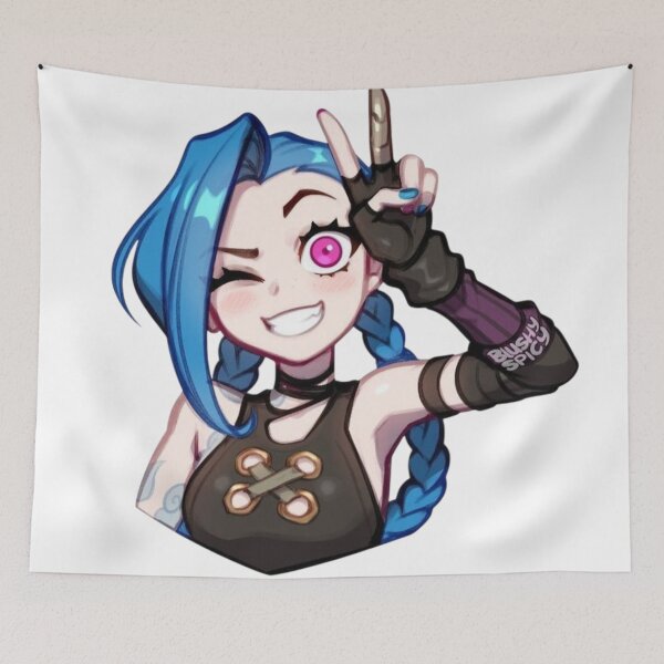 Item preview, Jinx Cheese League Of Legends designed and sold by KomiArts.