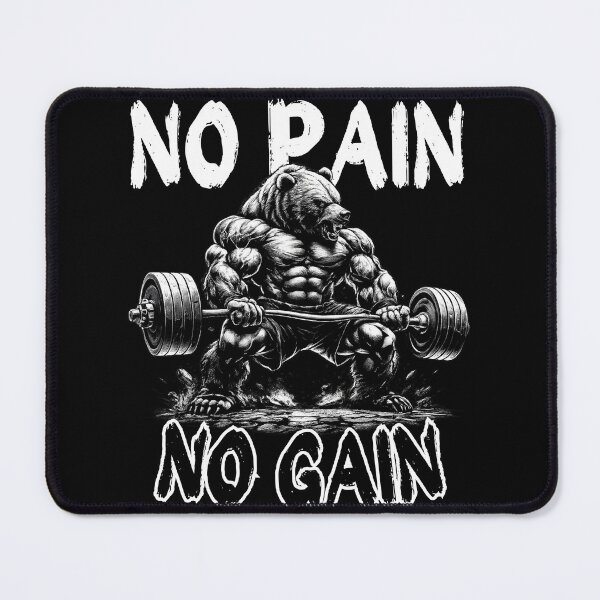 Item preview, No Pain No Gain designed and sold by MixedVibes Co..