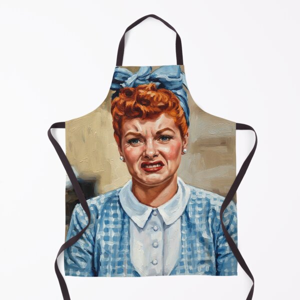 Item preview, The Queen of Comedy: Lucille Ball Iconic Expression Portrait designed and sold by Art's Diner.