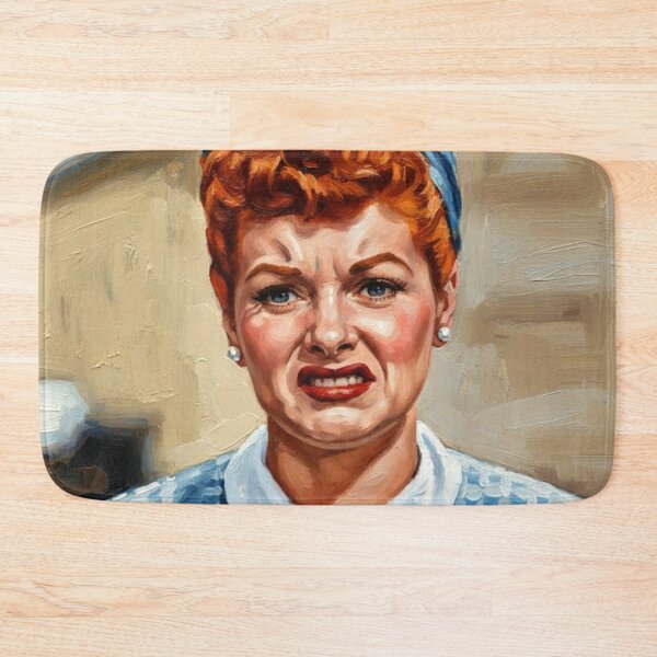 Item preview, The Queen of Comedy: Lucille Ball Iconic Expression Portrait designed and sold by Art's Diner.