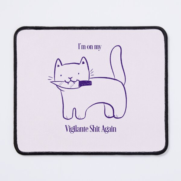 Item preview, Vigilante Cat designed and sold by paintdaylight.