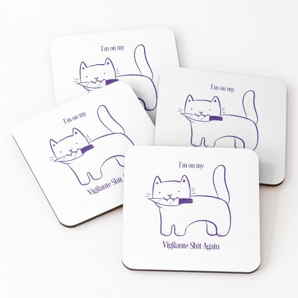 Item preview, Vigilante Cat designed and sold by paintdaylight.