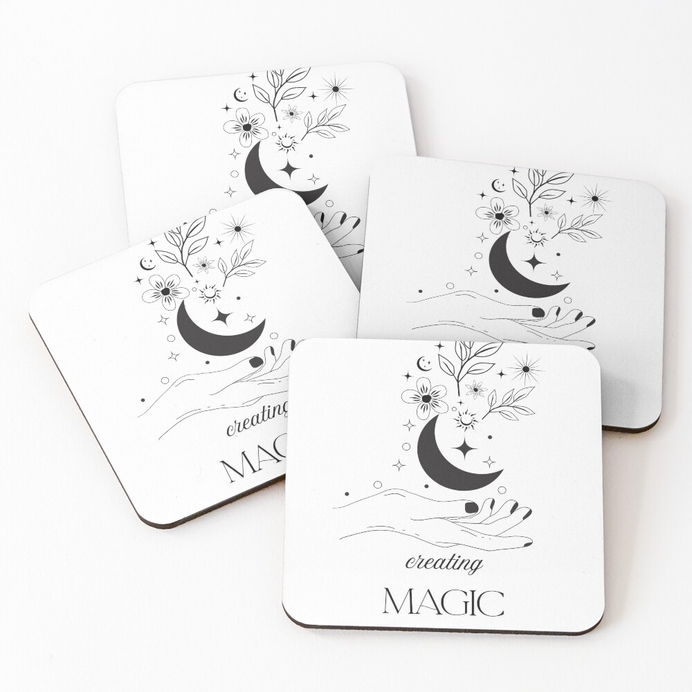 Item preview, Coasters (Set of 4) designed and sold by Rafa-Arte.