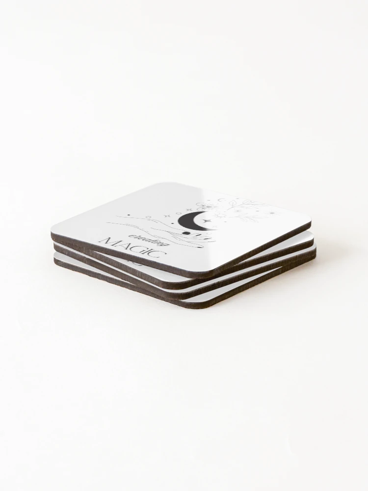 Thumbnail 4 of 5, Coasters (Set of 4), Create Magic designed and sold by Chiara De Rosa.