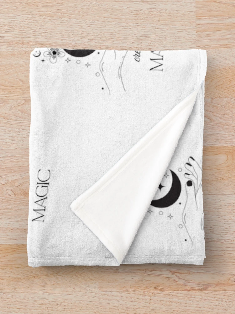 Thumbnail 3 of 6, Throw Blanket, Create Magic designed and sold by Chiara De Rosa.
