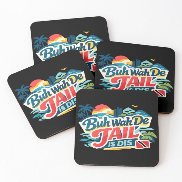 Item preview, Buh Wah De Jail Is Dis - Trini Slang designed and sold by tw2us.
