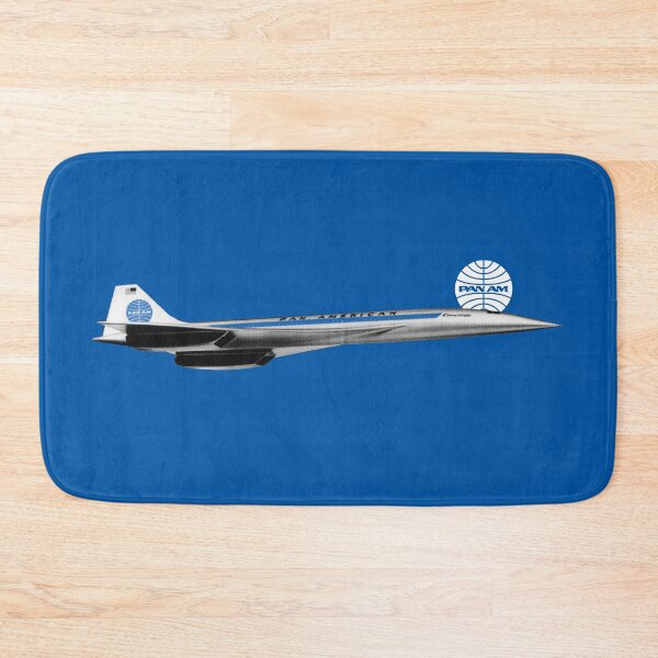 Item preview, Airline Supersonic Concorde Pan Am "golden age of Flying" Retro designed and sold by LilacFrost.